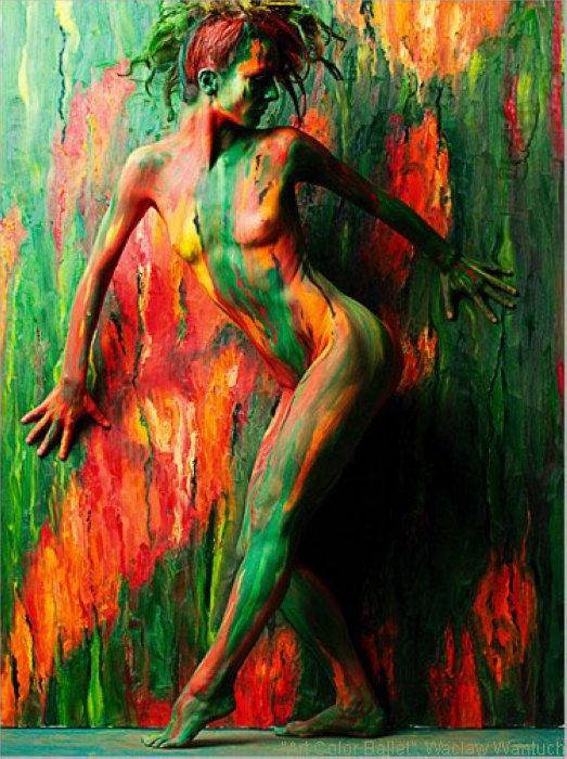 大师级概念人体彩绘摄影作品