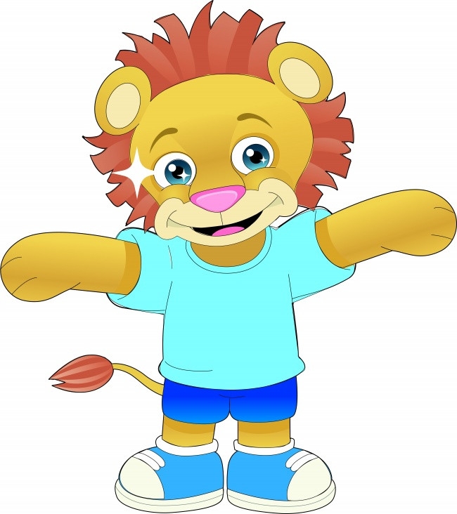 小狮子大狮子图片 幼崽小狮子可爱图片