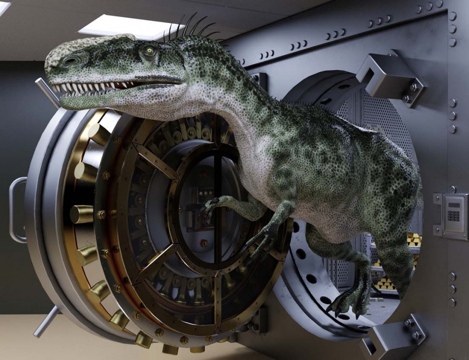 野生动物恐龙高清创意图片