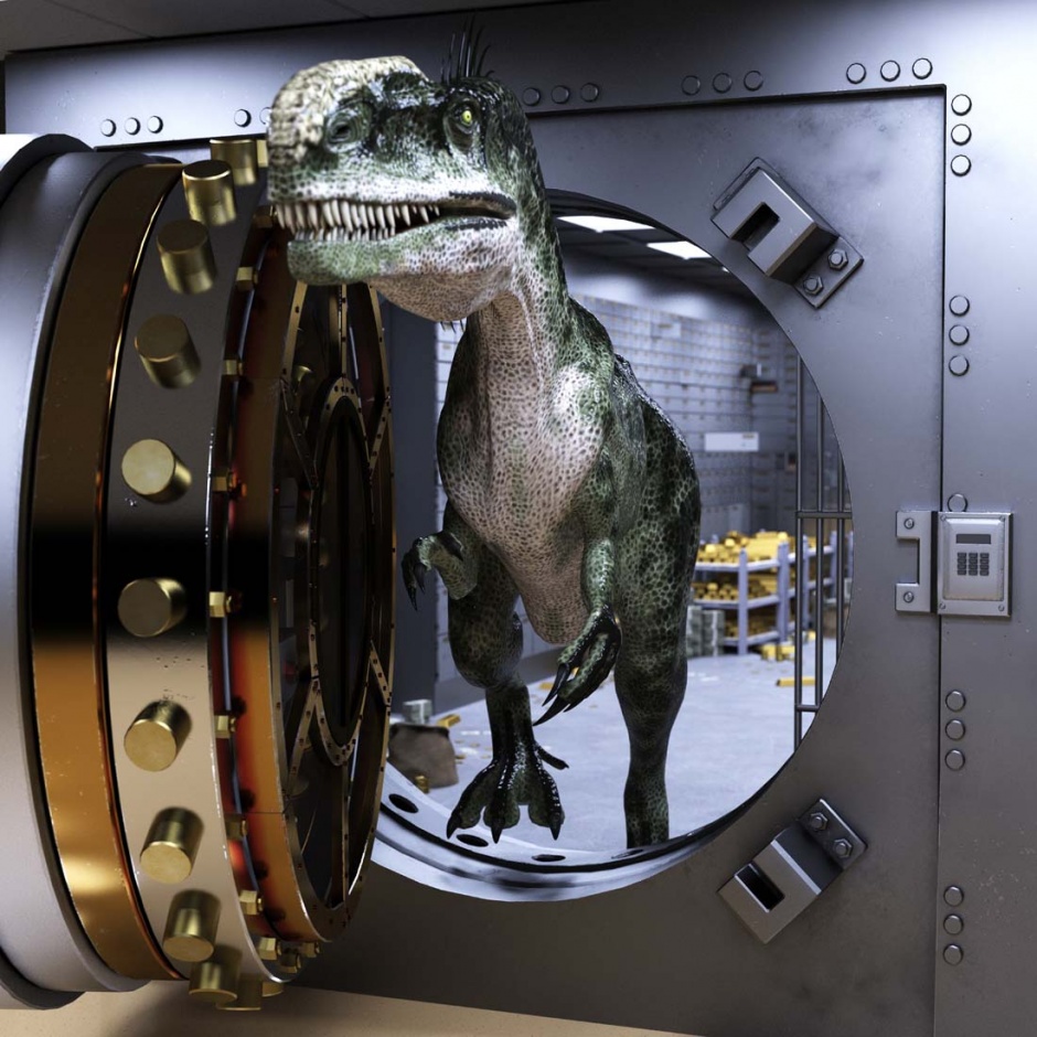 野生动物恐龙高清创意图片