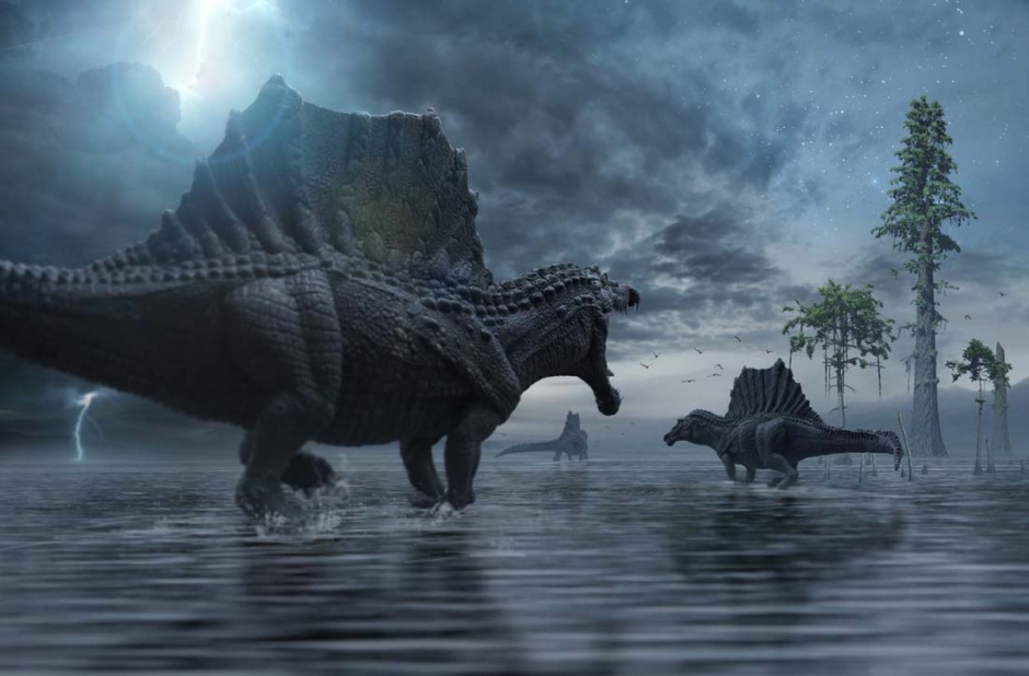 野生动物恐龙高清创意图片