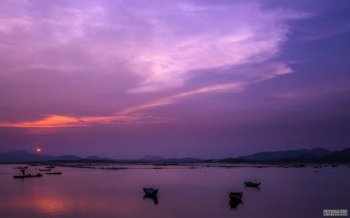 精选摄影惠州盐洲岛唯美风景图片