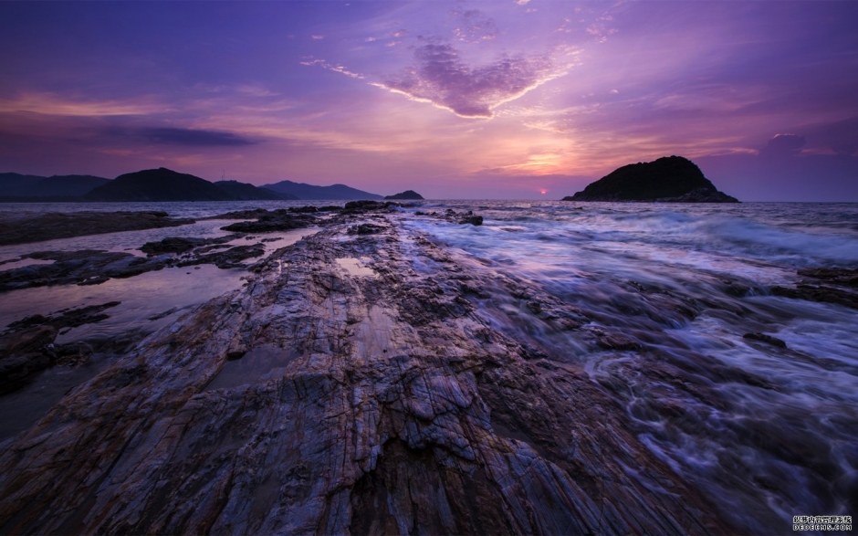 精选摄影惠州盐洲岛唯美风景图片