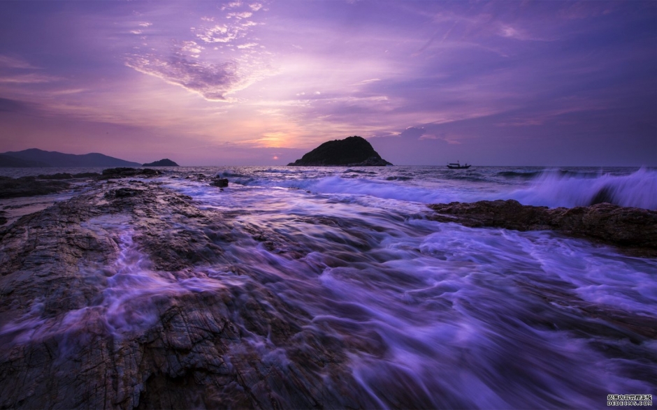精选摄影惠州盐洲岛唯美风景图片
