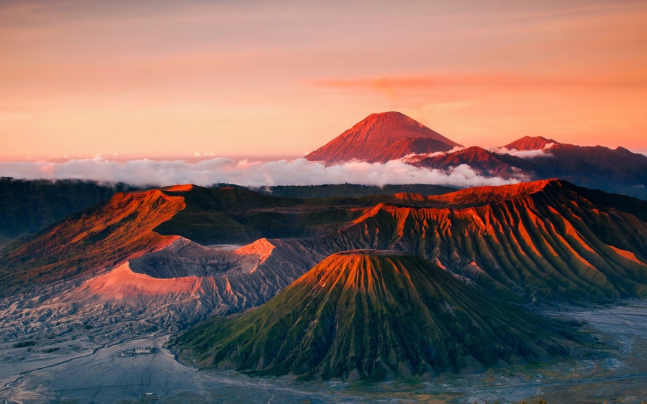 美丽印度尼西亚旅游风景桌面壁纸