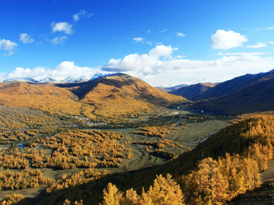 仙境喀纳斯风景
