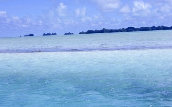 夏日清爽海滩高清壁纸