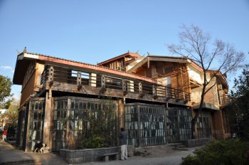 云南束河古镇高清风景壁纸