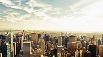 纽约建筑风景电脑桌面壁纸下载1