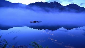 湖南郴州资兴小东江风景桌面壁纸