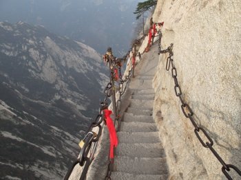 刺激壮观的长空栈道图片