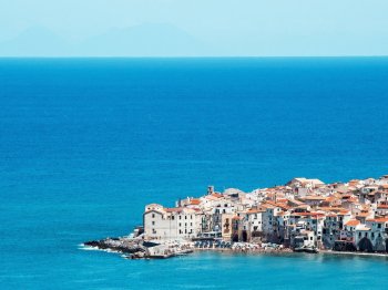 希腊圣托里尼岛唯美自然风景图片桌面壁纸第一辑