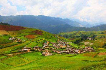 唯美好看的风景田园图片