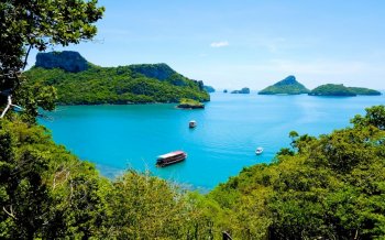 精选泰国安通国家海洋公园桌面壁纸图片下载