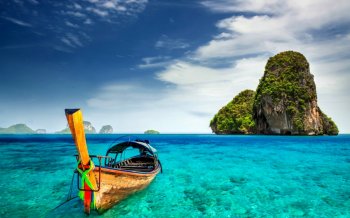 唯美意境毛里求斯海景图片电脑桌面壁纸第二辑