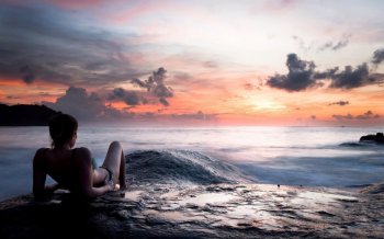 渲染风景宽屏图片电脑壁纸