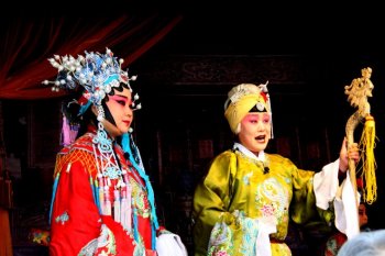 也拍陈家堡摄影开幕式{戏曲部分}