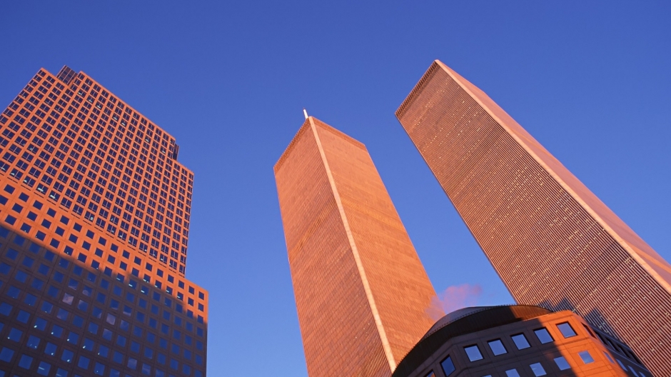 纽约世贸双塔 风景壁纸