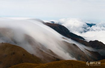 武功山云海仙境风光摄影图片