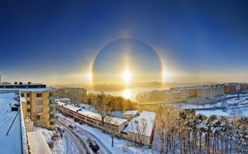 瑞典首都斯德哥尔摩高清风景壁纸