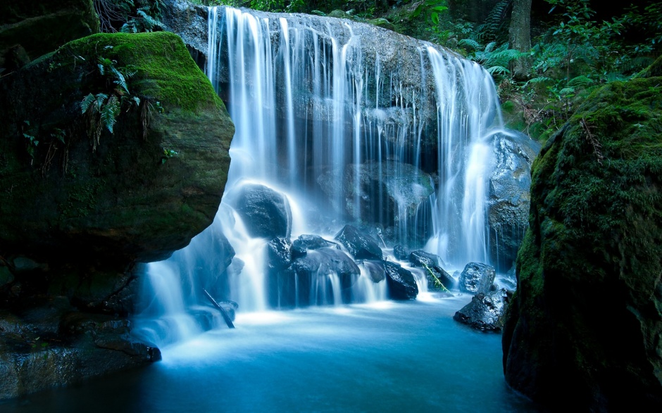 清新秀丽的山水风景图画