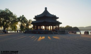 颐和园随拍的傍晚