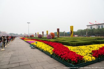 天安门前的景色