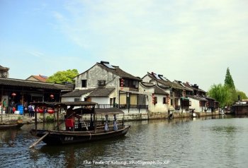 江南水乡的风景之西塘胥塘河图片