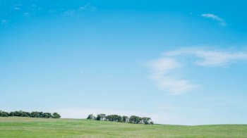 小清新蓝色自然风光高清电脑桌面壁纸