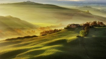 意大利托斯卡纳风景桌面壁纸