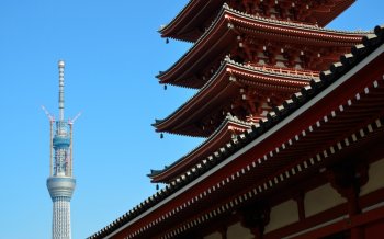 日本东京天空树桌面壁纸图片6下载