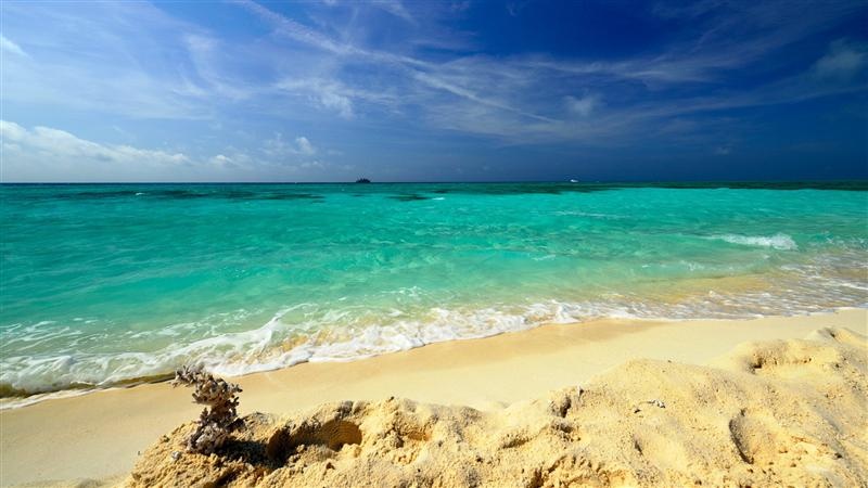 富饶美丽的南海西沙群岛风景图片