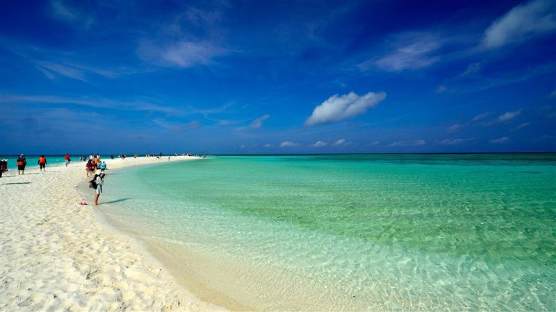 富饶美丽的南海西沙群岛风景图片