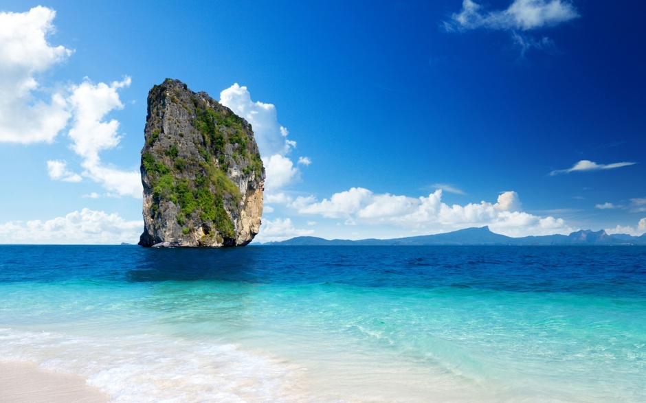 清爽意境唯美大海的风景图片