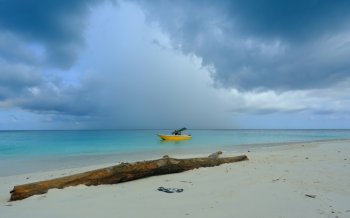马来西亚环滩岛风景桌面壁纸二