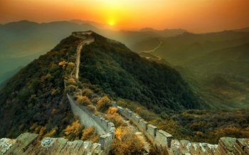 北京长城电脑桌面壁纸下载