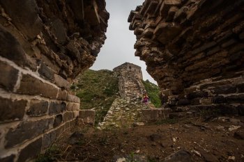 金山口长城景色宜人