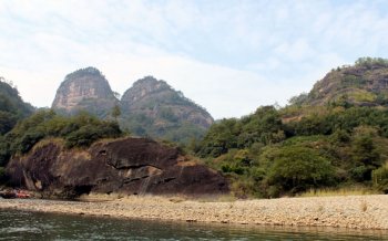 武夷山九曲溪高清风景壁纸