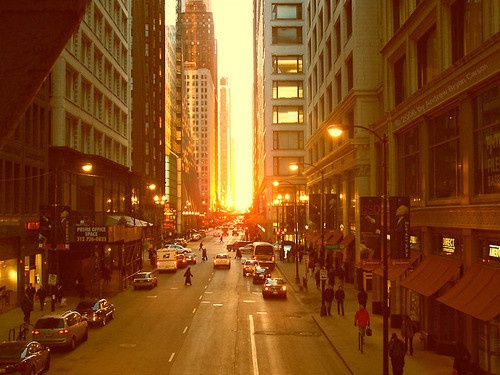 欧美街头浪漫都市风景图片欣赏