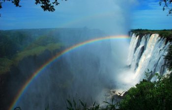 神奇的维多利亚瀑布风景图片
