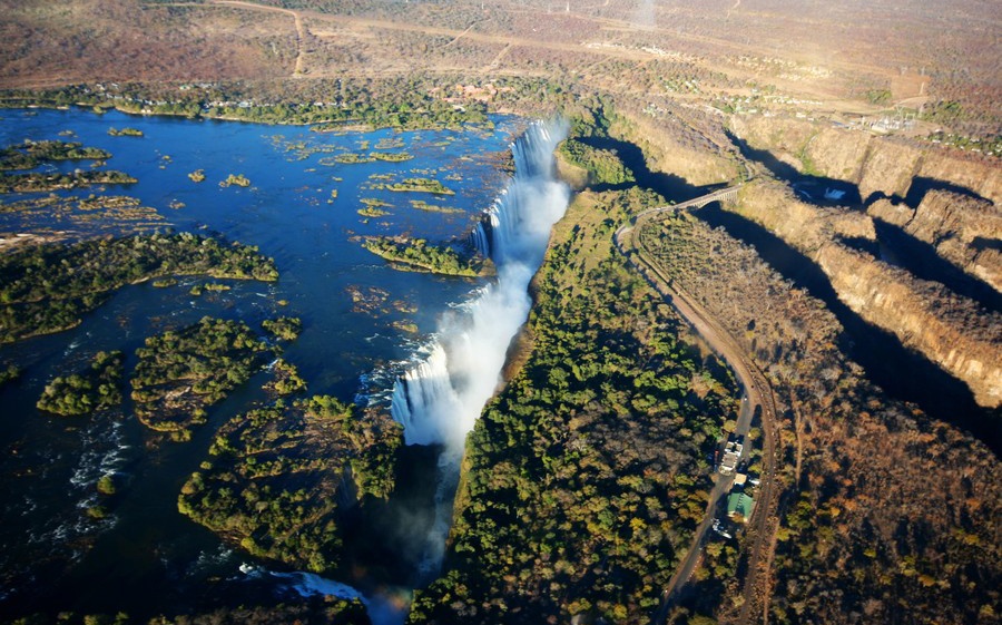 神奇的维多利亚瀑布风景图片