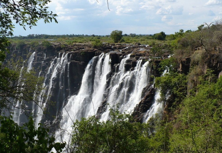 神奇的维多利亚瀑布风景图片
