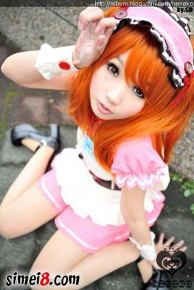 日系二次元萌妹cos图片欣赏