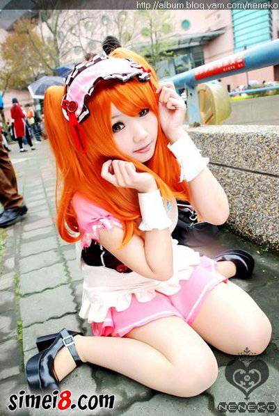 日系二次元萌妹cos图片欣赏