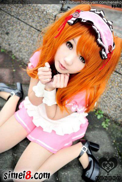 日系二次元萌妹cos图片欣赏