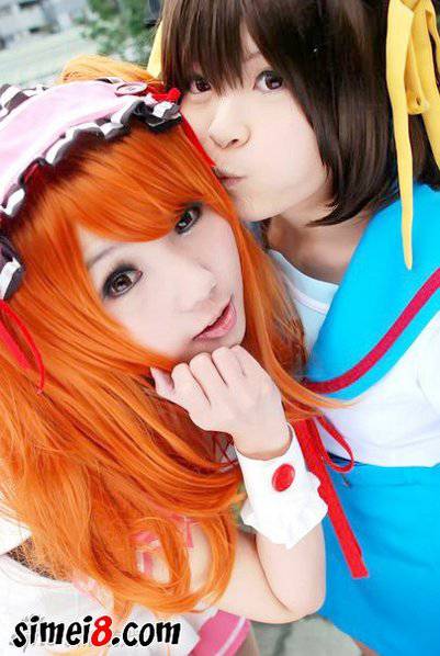 日系二次元萌妹cos图片欣赏