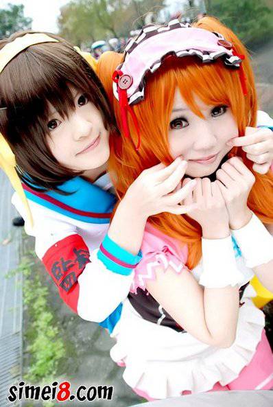 日系二次元萌妹cos图片欣赏