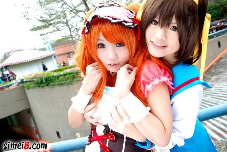 日系二次元萌妹cos图片欣赏