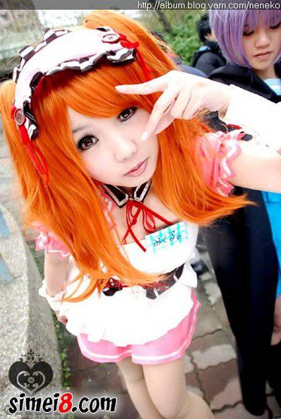 日系二次元萌妹cos图片欣赏