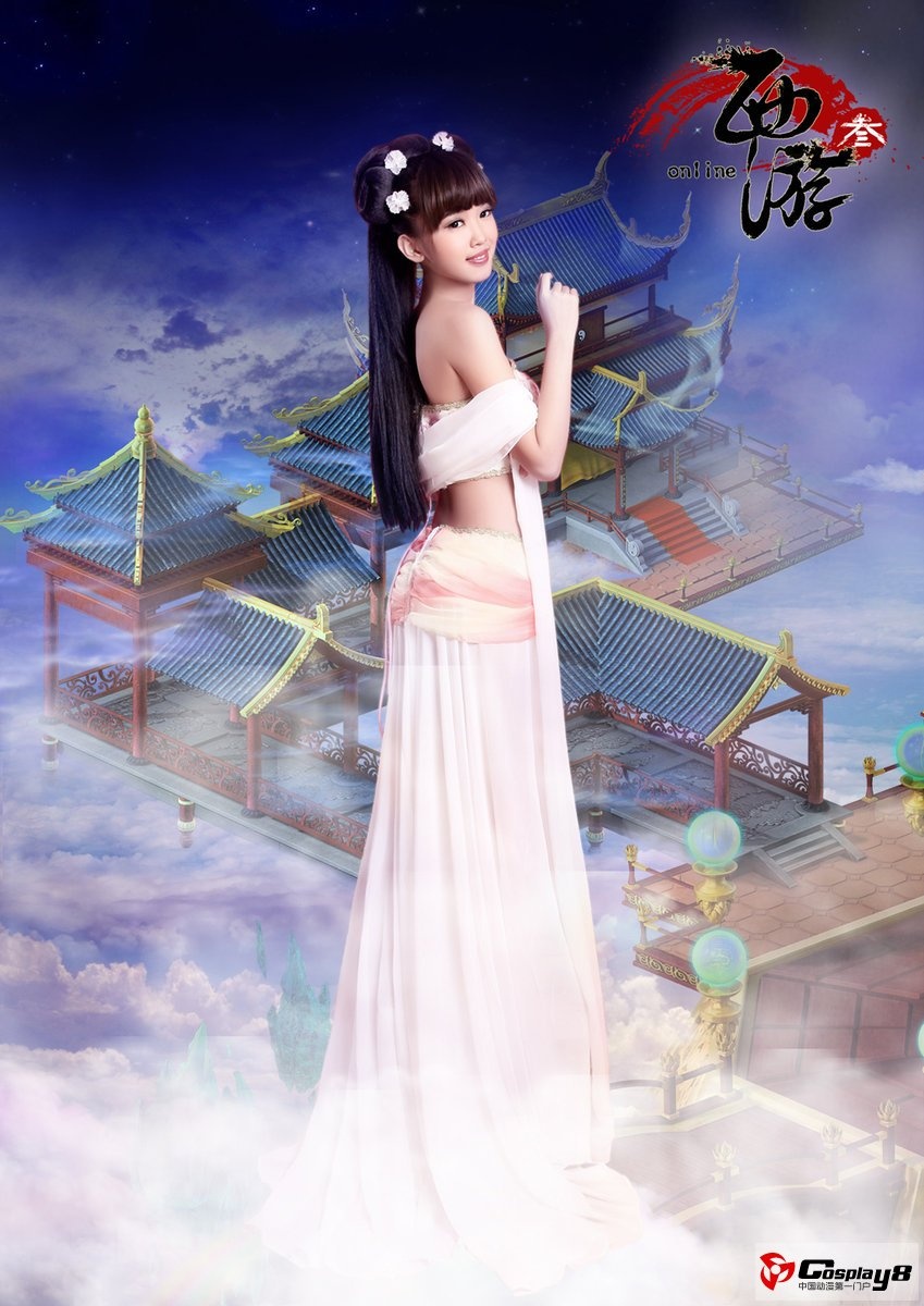 美女cosplay游戏人物写真